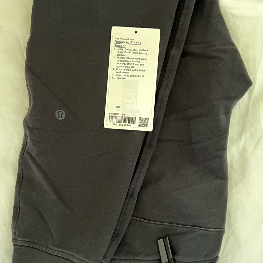 lululemon ready to fleece jogger